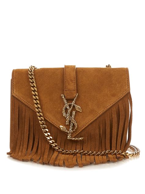 ysl men crossbody|YSL suede crossbody.